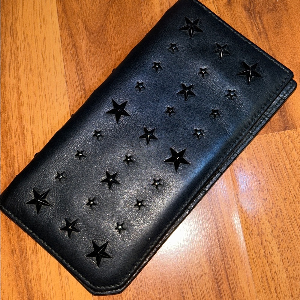 Authentic Jimmy Choo Cooper Star Bi Fold Wallet